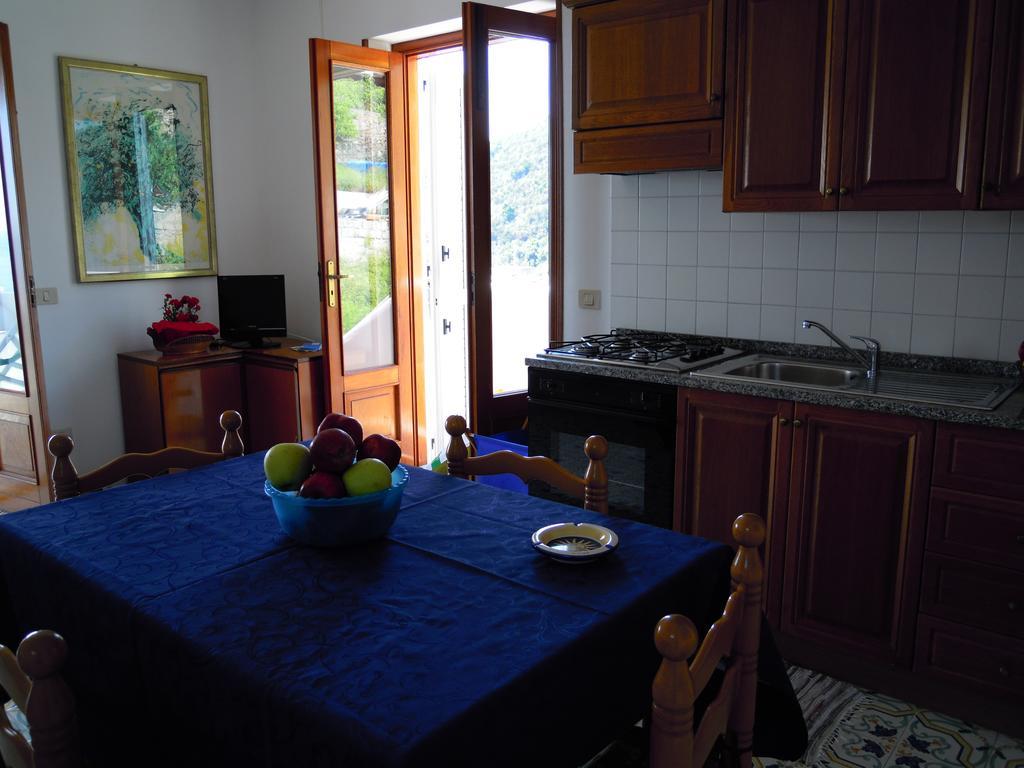 Villa Vista Mare Mela Lipari  Luaran gambar